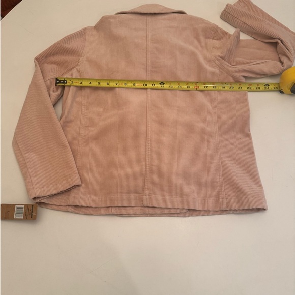 Women’s Ralph Lauren Jeans Co Pink Corduroy Jacket Blazer Large - Picture 6 of 11